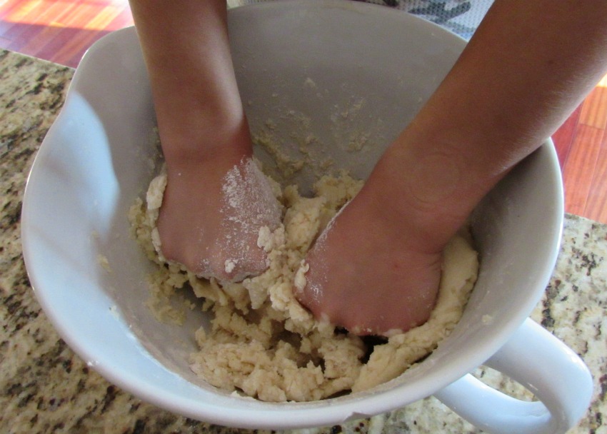 mixing-dough