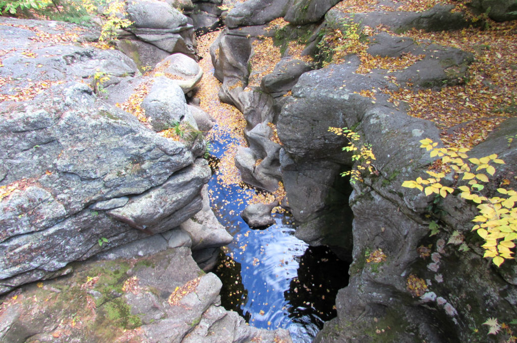 Sculptured Rocks in New Hampshire