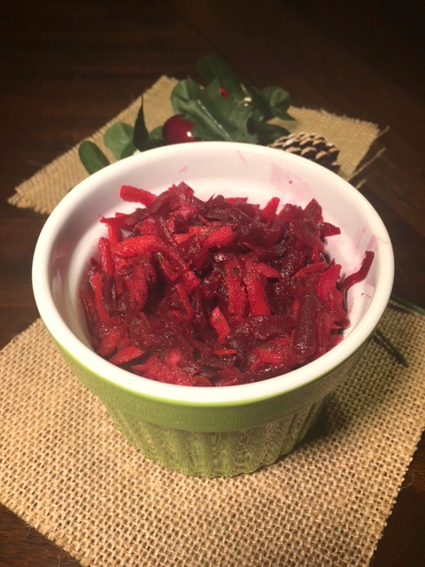 Delicious and healthy beet salad