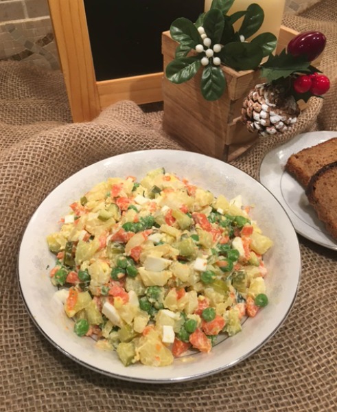 Lithuanian Potato Salad