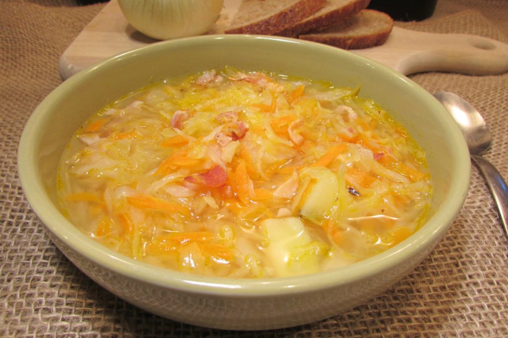 Delicious and easy sauerkraut soup. Recipe on www.simplyieva.com