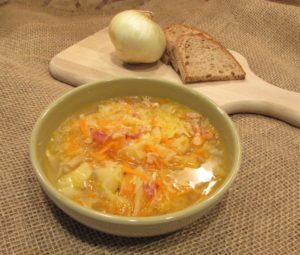 Sauerkraut soup - delicious and will keep you warm. Recipe on www.simplyieva.com