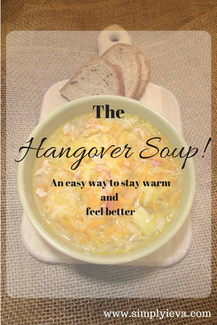 Easy and delicious sauerkraut soup recipe on www.simplyieva.com