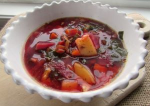 Recipe of a wonderful beet soup on www.simplyieva.com