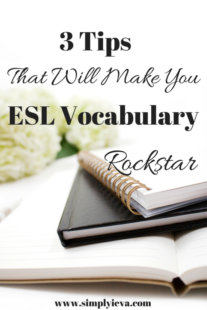 3 Tips That Will Rock Your ESL Vocabulary Instruction