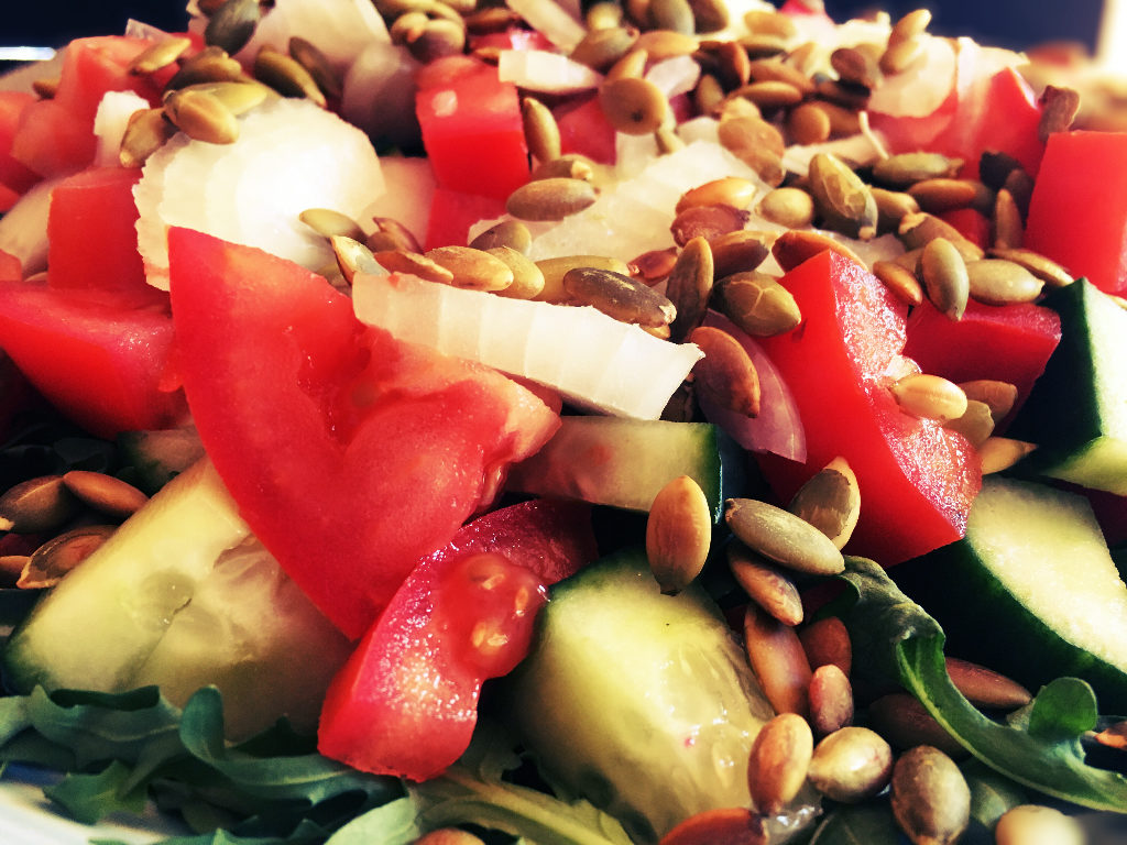 Beet salad ingredients