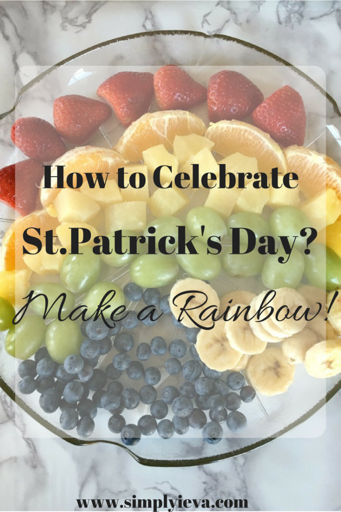 Fruit Salad for St.Patrick's Day Celebration