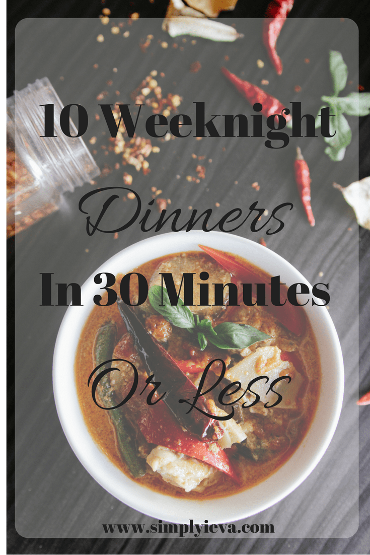 10 Easy Dinner Recipes